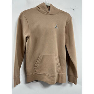 Kids Jordon Pullover Hoodie 12 To 13 Years (g) Tan Long Sleeve
